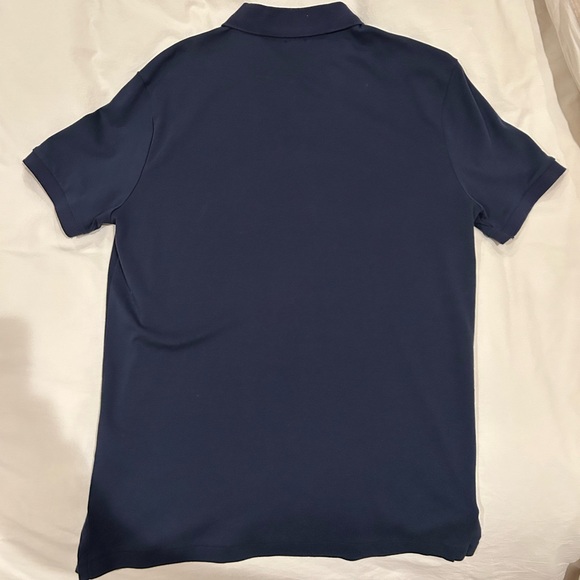 2023 Ralph Lauren custom slim fit soft cotton polo. Navy. Medium. - Picture 2 of 4